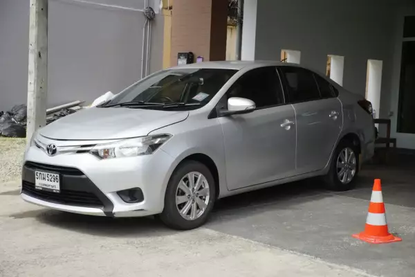 Toyota Vios for rent in Thailand