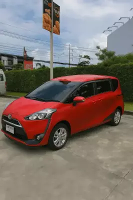 Toyota Sienta for rent in Thailand