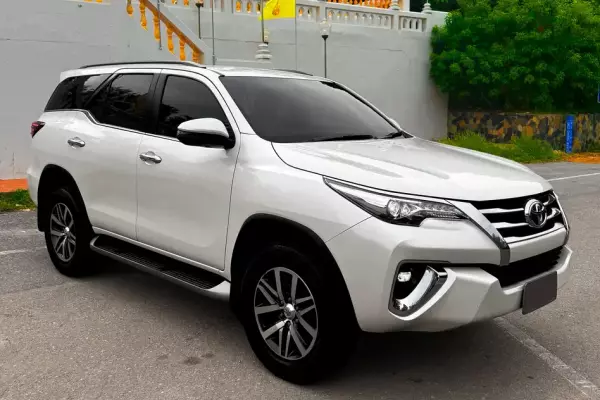 Toyota Fortuner for rent in Thailand