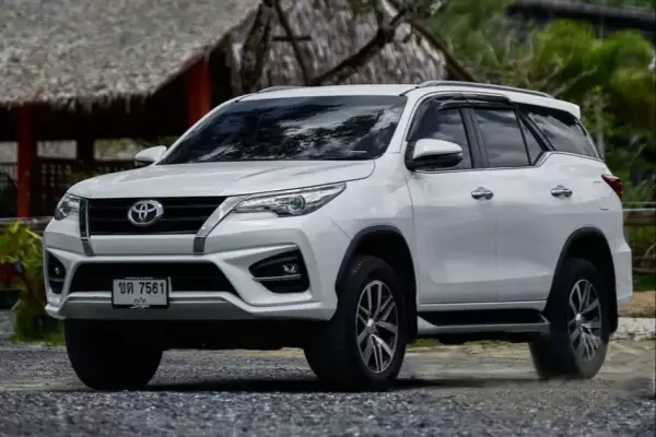 Toyota Fortuner for rent in Thailand