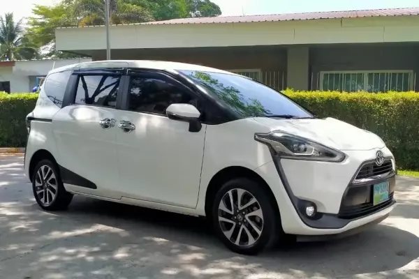 Toyota Sienta for rent in Ao Nang