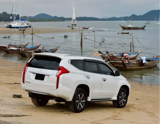 Mitsubishi Pajero Sport for rent in Thailand