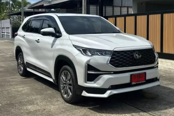 Toyota Innova Zenix for rent in Thailand