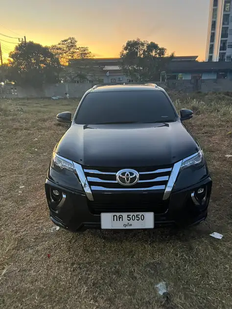 Toyota Fortuner for rent in Thailand