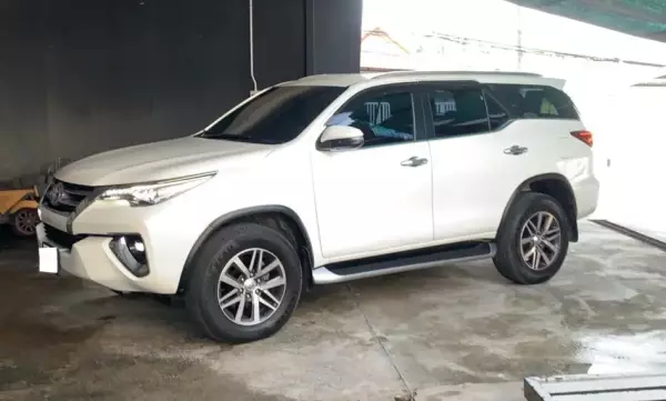 Toyota Fortuner for rent in Thailand