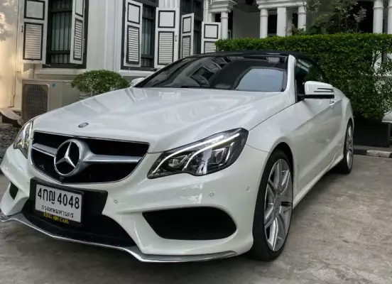 Mercedes E200 for rent in Thailand