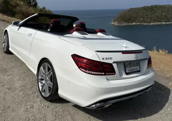 Mercedes E200 for rent in Thailand