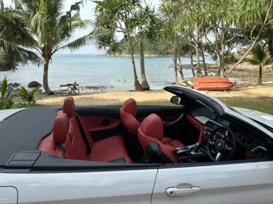 BMW 420d for rent in Thailand