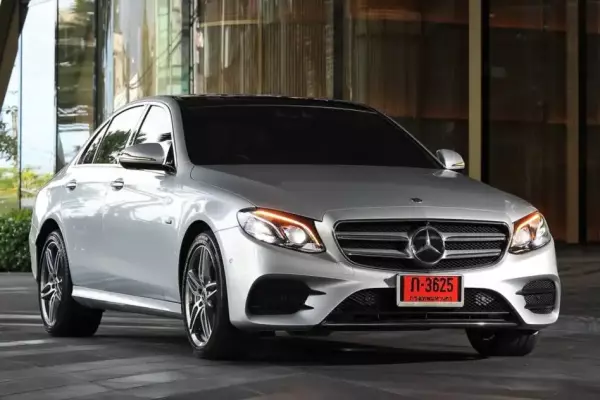 Mercedes E 300 e for rent in Thailand