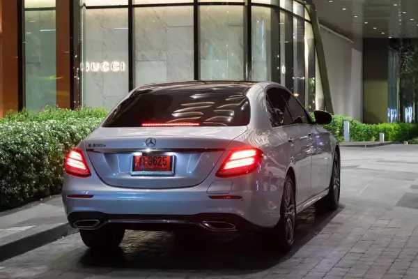 Mercedes E 300 e for rent in Thailand
