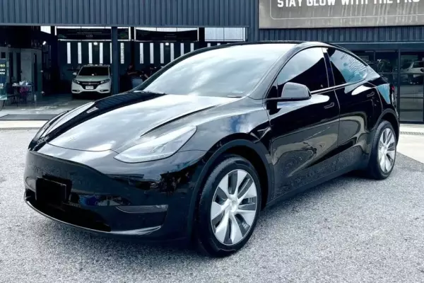 Tesla Model Y for rent in Thailand
