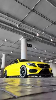 Mercedes C300 for rent in Thailand