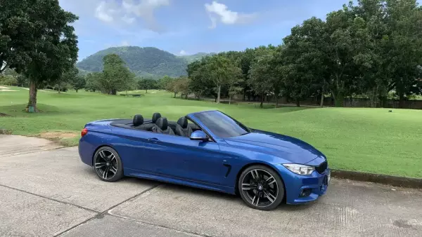 BMW 420i ให้เช่า ที่แหลมพันวา