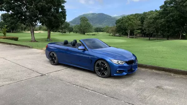 BMW 420i ให้เช่า ที่แหลมพันวา