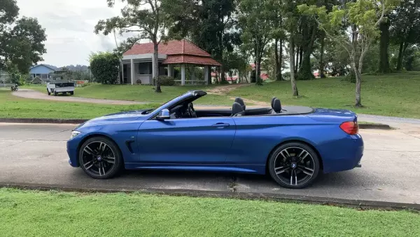 BMW 420i ให้เช่า ที่แหลมพันวา