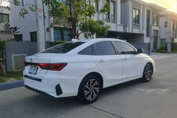 Toyota Yaris Ativ for rent in Ayutthaya