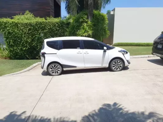 Toyota Sienta for rent in Krabi