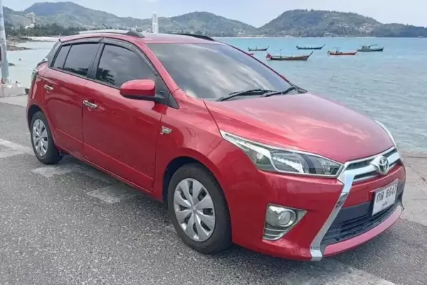 Toyota Yaris for rent in Thailand
