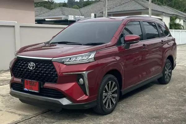Toyota Veloz for rent in Thailand