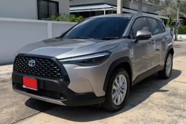Toyota Corolla Cross for rent in Thailand