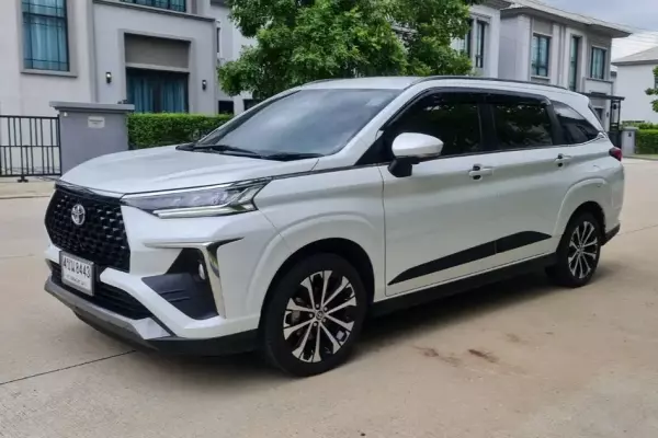 Toyota Veloz for rent in Thailand