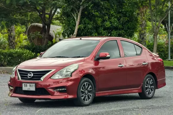 Nissan Almera for rent in Thailand