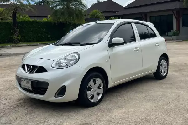Nissan March for rent in Thailand