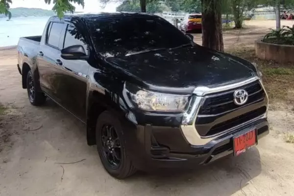 Toyota Hilux for rent in Thailand