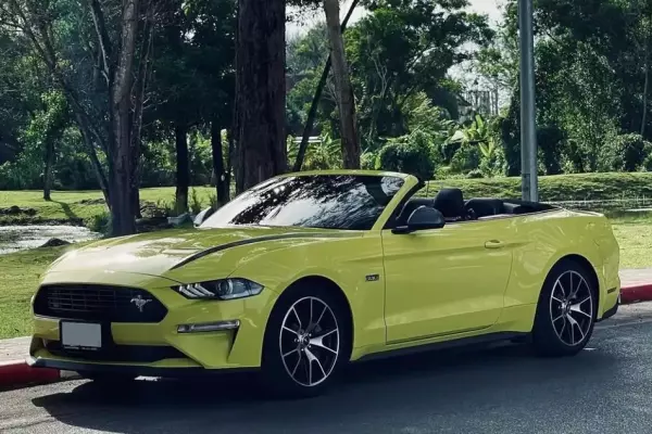Ford Mustang for rent in Thailand