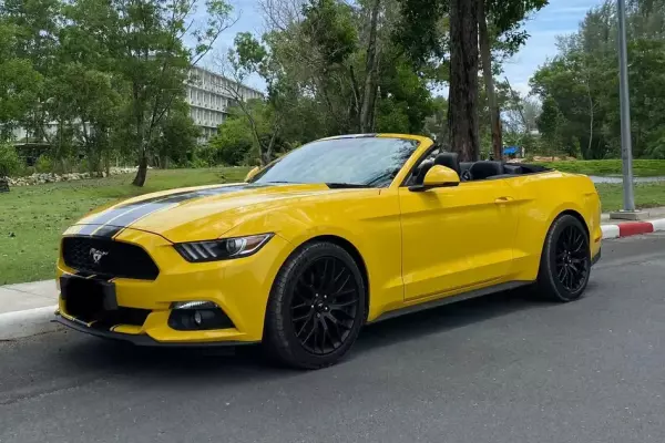Ford Mustang for rent in Thailand