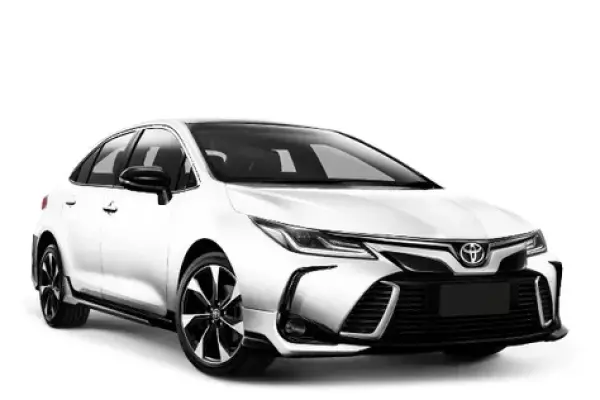 Toyota Corolla Altis for rent in Thailand