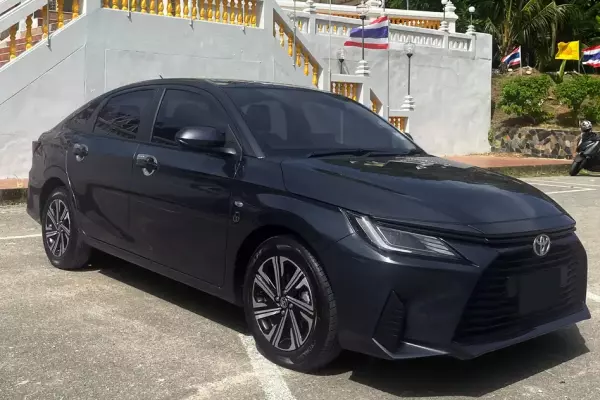 Toyota Yaris Ativ for rent in Krabi