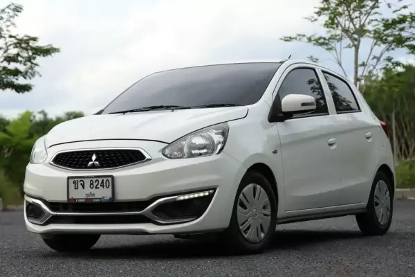 Mitsubishi Mirage for rent in Thailand