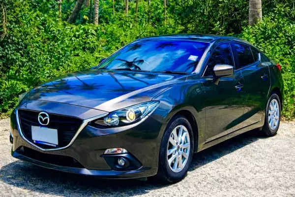 Mazda 3 for rent in Thailand