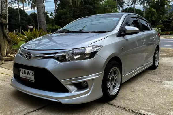 Toyota Vios for rent in Thailand