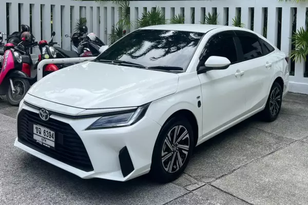 Toyota Yaris Ativ for rent in Bangkok