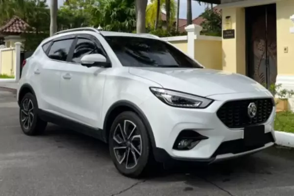 MG ZS for rent in Pattaya