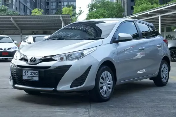 Toyota Yaris for rent in Thailand