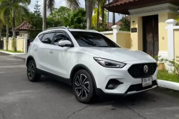 MG ZS for rent in Pattaya