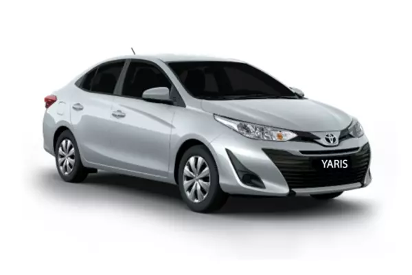 Toyota Yaris for rent in Bangkok