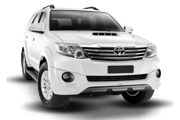 Toyota Fortuner for rent in Thailand