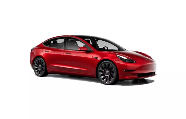 Tesla Model 3 for rent in Thailand