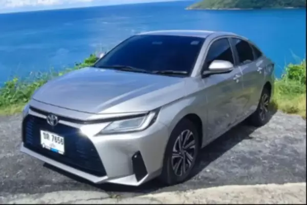 Toyota Yaris Ativ for rent in Bang Tao