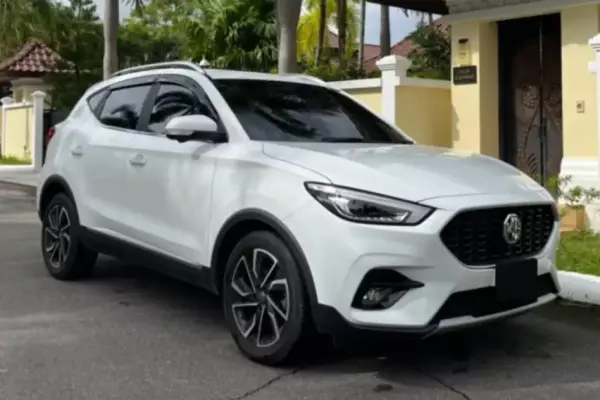 MG ZS for rent in Pattaya
