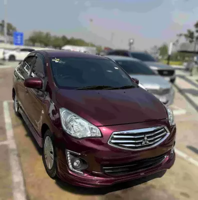 Mitsubishi Attrage for rent in Thailand