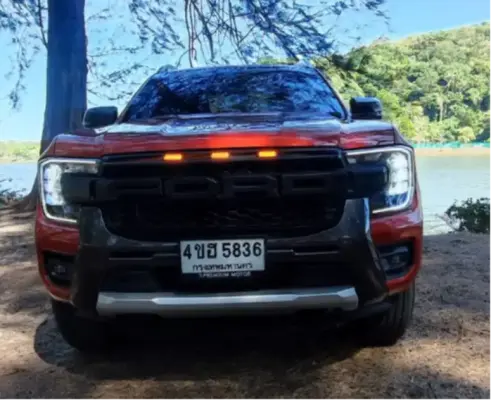 Ford Ranger for rent in Thailand