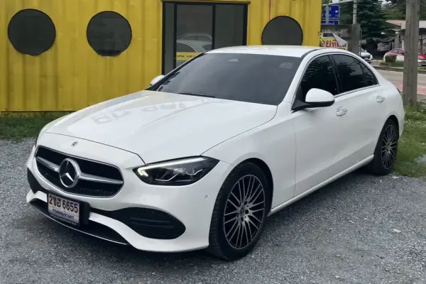 Mercedes C 220 for rent in Thailand