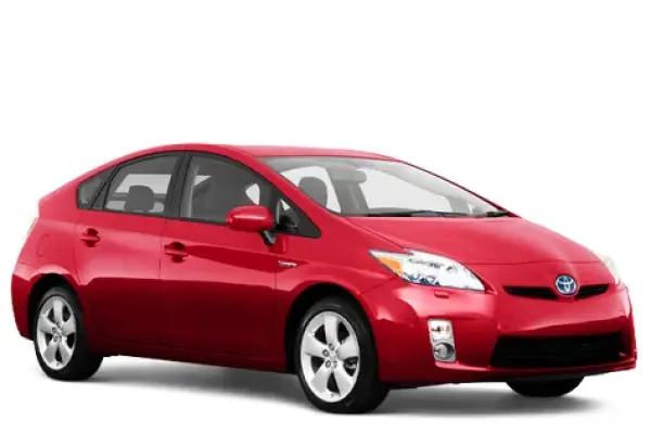 Toyota Prius for rent in Thailand