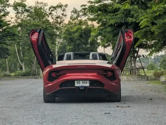 MG Cyberster for rent in Thailand