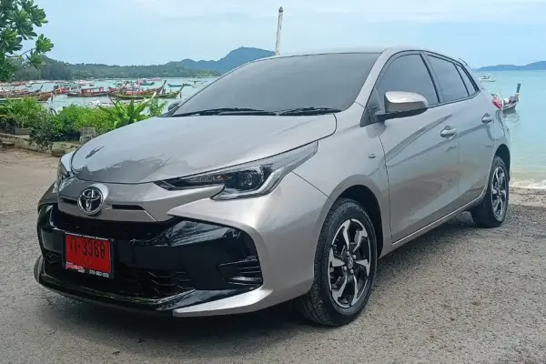 Toyota Yaris for rent in Thailand